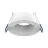Noxion LED Spot Ares Diep ring - met Binnenring Wit| Zaagmaat 68mm - incl. GU10 Fitting