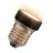 Osram LED Plat Lamp LED E27 Special Dépolie 3.5W 300lm - 827 Blanc Très Chaud | Équivalent 25W