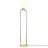 DFTP by Nordlux Shapes Vloerlamp Glas en Metaal Messing | Geschikt voor E27