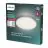 Philips LED Plafondlamp Wincel Wit 40W 4300lm - 865 Daglicht | Dimbaar - Afstandsbediening
