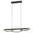 Eglo Pendelarmatuur Boyal Hout Zwart, Bruin 40.5W 3600lm - 830 Warm Wit | Dimbaar