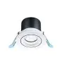 THORNeco LED Spot LILY Zwart 6W 600lm 38D - 940 Koel Wit | 82mm - Zaagmaat 68mm - IP44 - Beste Kleurweergave - Dimbaar