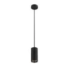 SLV Numinos Phase M Hanglamp Aluminium Zwart 20.1W 1955lm 24D - 930 Warm Wit | Beste Kleurweergave - Dimbaar 